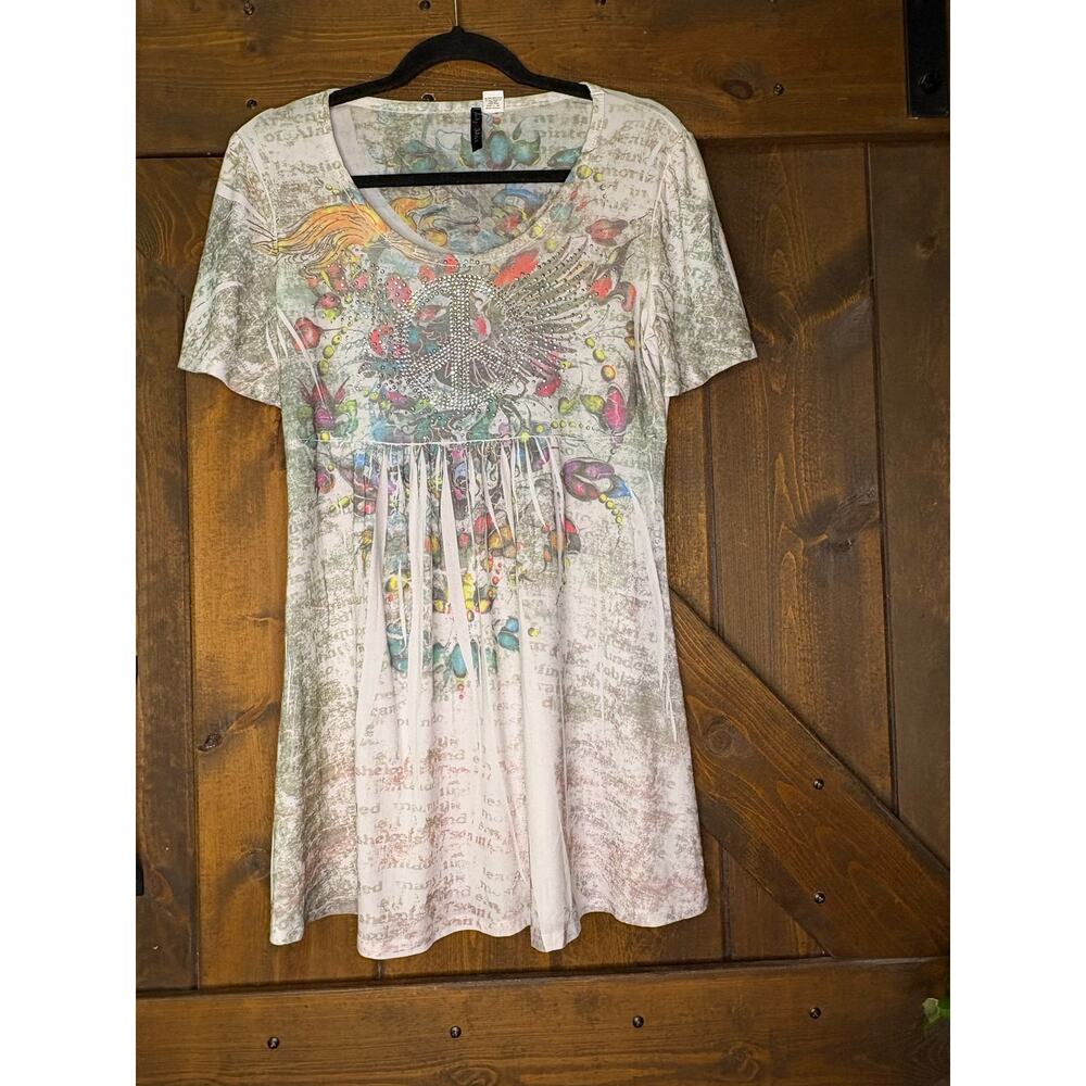 Lady Noiz women’s large Y2K tunic top